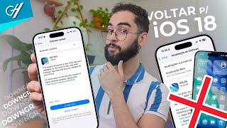 Como Voltar do iOS 26 para iOS 18 (Downgrade) | Guia Simples para sair do iOS 26✅