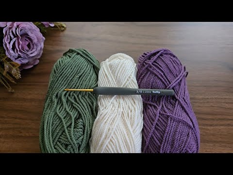 Görenler Bayıldı  ✅️ Kare İşlemeli Motif Yapımı ✅️ Örgü Çanta & Yatak Örtüsü Modeli