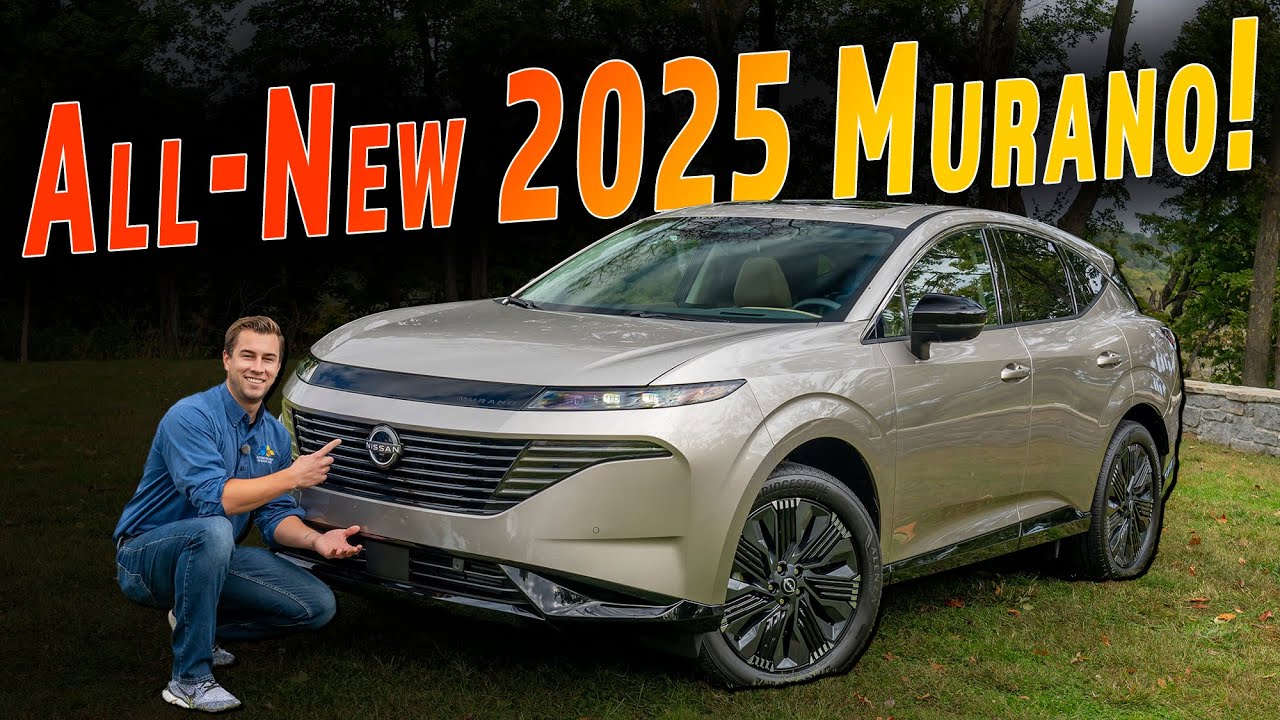 2025 Nissan Murano First Look - No more CVT, Bigger Screens, Unique design