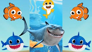 Animals Sea Song under seaworld with Dolphin octopus colors fish | Nursery rhymes kids song