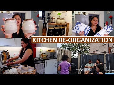 Kitchen Refresh & Countertop Organization | Mini IKEA Shopping Haul | Indian Kitchen Organization