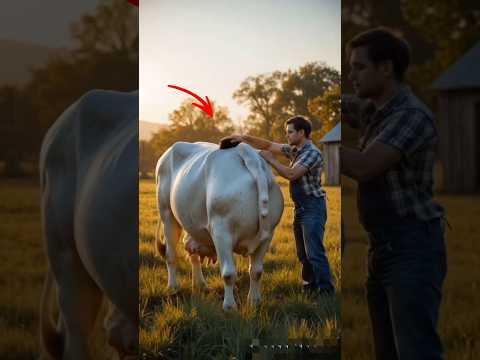 गाय का सिर कर गया ✋ | #shorts