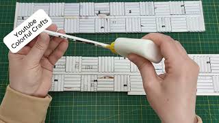 DIY ♻️ Recycle Crafts - How to Make a Big Flowers Vase