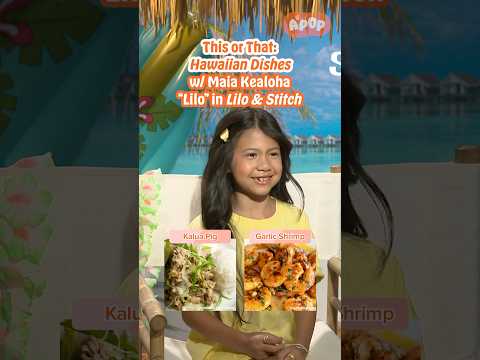 Maia Kealoha plays This or That: Hawaiian Food | A*Pop