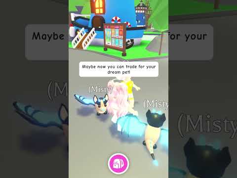 She bullied this noob in adopt me until this happened… #shorts