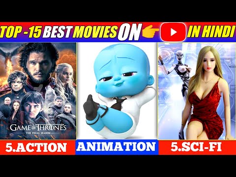 hollywood top 15 hindi dubbed movies on YouTube...