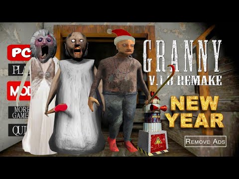 Granny 1.8 Remake PC Version have new room and New Year Update