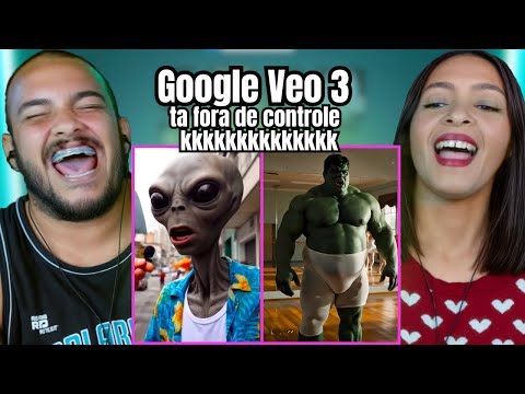 Os Memes MAIS LOUCOS do Google Veo 3 kkkkkkkkkkk