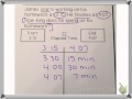 Elapsed Time Problem Solving with T-Charts