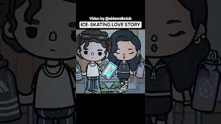 🧊A VERY ICE-SKATING LOVE STORY BETWEEN TWO ENEMIES ⛸️ video by @sidewalkclub