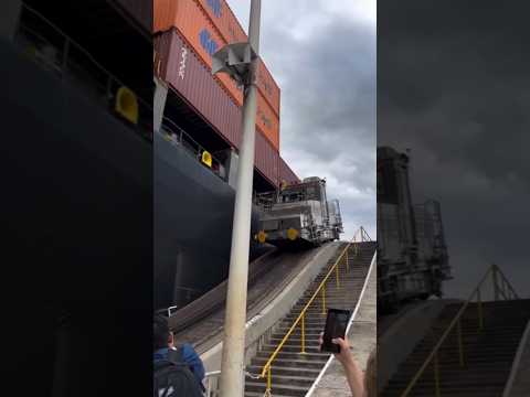 ELEVADORES de NAVIOS no Canal do Panamá! #shorts