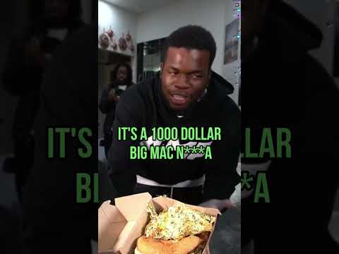 Davis Gives Agent a $1,000 Big Mac