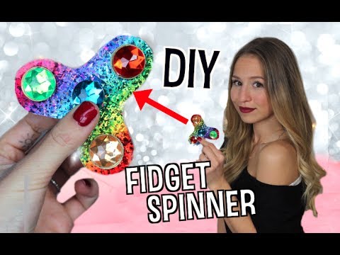 FIDGET SPINNER DIY - Deutsch + MAC VERLOSUNG! Fidget Spinner selbst bauen - DIY 2017