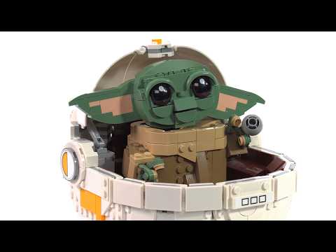 LEGO Star Wars Grogu & Hover Pram review! Super-sized cute #NotSponsored 75403