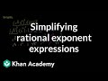 Simplifying Exponents and Roots