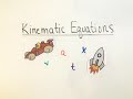 Kinematic Equations and Motion Concepts