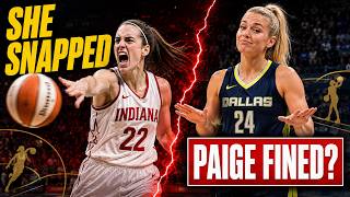 Caitlin Clark SNAPS On Paige Bueckers — Now Paige FACES League Punishment!