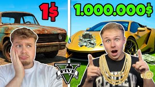1$ vs 1.000.000$ Challenge ESKALIERT in GTA 5! mit MOSBY! 