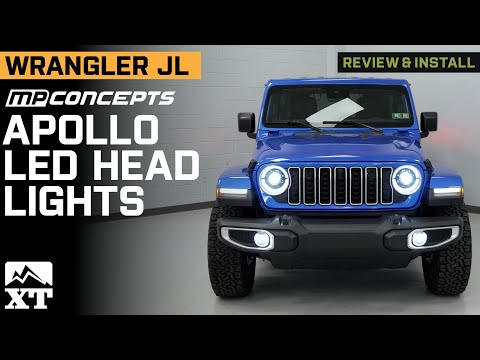 Jeep Wrangler JL MP Concepts Apollo LED Headlights Review & Install