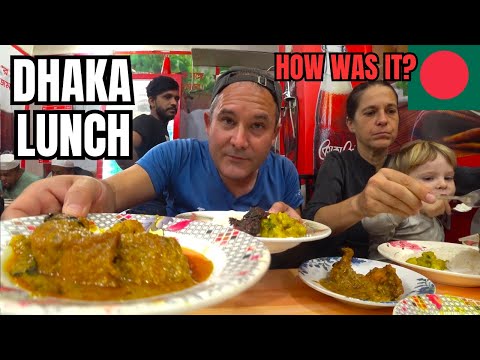 SWISS Family Tries BANGLADESHI FOOD For LUNCH 🇧🇩 সুইস ফ্যামিলি ট্রিস বাঙালি খাবার