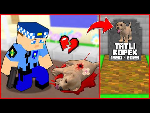 KEREM KOMİSER'İN TATLI KÖPEĞİ ÖLDÜ! 😱 - Minecraft ZENGİN FAKİR HAYATI