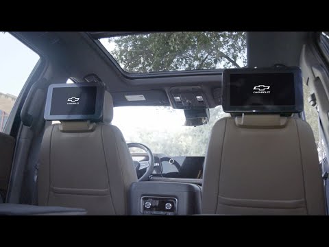 Rear-Seat Entertainment in the Chevy Tahoe and Suburban | Chevrolet