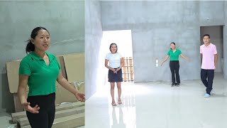 Faby les da un recorrido a sus invitados por la casa. David Pronto empezará a construir tambien 😱