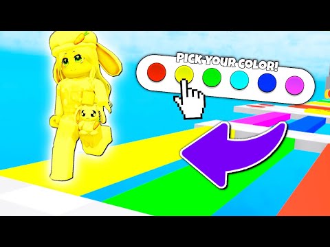 Obby BUT You COLOR SWITCH! (Roblox)