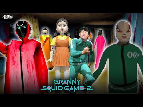 GRANNY SQUID GAME 2 MOD 😂 HORROR GRANNY CHAPTER 2 - SLENDRINA | MOHAK MEET GAMING