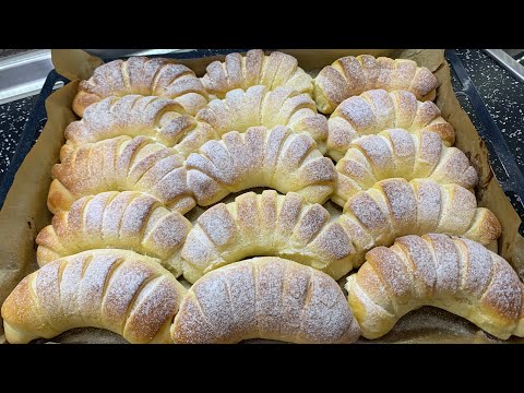 CORNETTI DOLCI 🤩 Ricetta facile e veloce