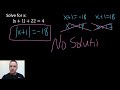 Solving Absolute Value Equations Challenge