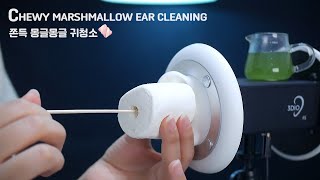[ASMR] ⚠️Super Satisfying⚠️ Marshmallow-Filled Ear Cleaning