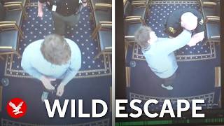 YouTube video thumbnail: Prisoner Breaks Free of Handcuffs and Punches Deputy in Chaotic Courthouse Escape Attempt
