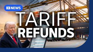 YouTube video thumbnail: The Businesses Clawing Back Tariff Refunds From Donald Trump