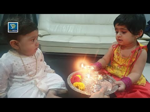 Ayra Yash Celebrates First Raksha Bandhan With Brother | Rocking Star Yash Daughter and Son