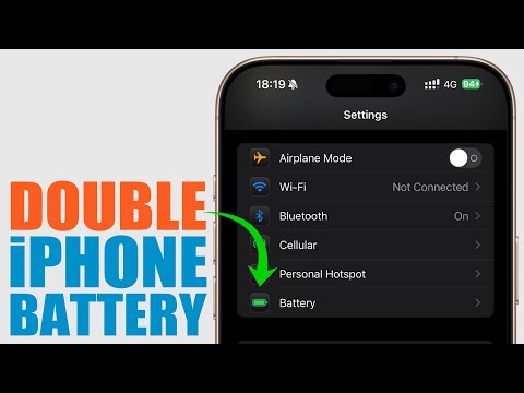 3 Settings to DOUBLE iPhone Battery Life REVEALED by APPLE !