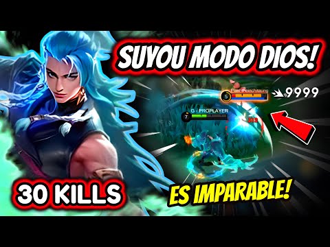 ¡ASI DE FUERTE ESTA EL NUEVO HEROE SUYOU! ¡MAQUINA IMPARABLE DE KILLS! | MOBILE LEGENDS