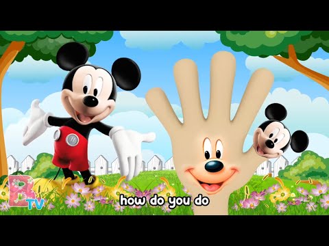 🔴 LIVE! MICKEY MOUSE FINGER FAMILY - Nursery Rhymes & Kids Songs