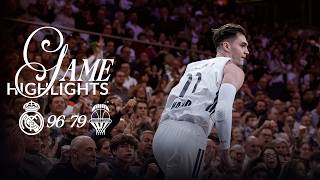 Real Madrid 96 - 79 Valencia Basket | Euroleague