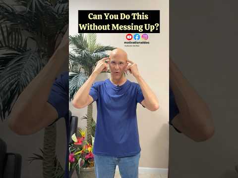 Can You Do This Without Messing Up?  #drmandell #health #brain #healing