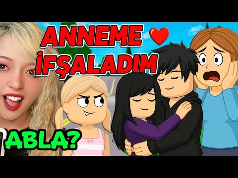 ABLAMI SEVGİLİSİYLE YAKALADIM🤣Anneme İfşaladım🤣(Roblox Brookhaven 🏡Rp)