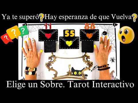 ⚠️SIN CENSURA⚠️YA TE SUPERO❓VA A REGRESAR❓ TODAVIA TE QUIERE❤️REVELADORA LECTURA DE CARTAS ❤️AMOR ❤️