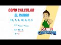 Comprendiendo el Rango en Estadística