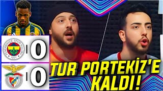 GALATASARAYLILAR FENERBAHÇE MAÇINI İZLERSE |FENERBAHÇE 0-0 BENFİCA|