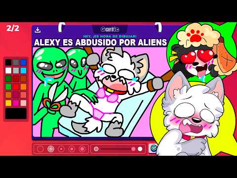 Alexy es ABDUCIDO por Aliens en GARTIC PHONE 😂🎨