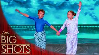This is What Pure Talent Looks Like: Ukrainian Acrobatic Dance | Little Big Shots