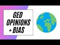 Identifying Opinions and Bias
