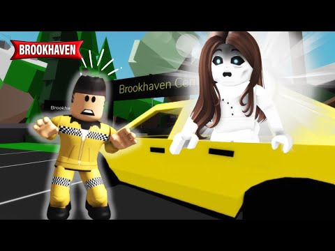 FANTASMA DO TAXI NO BROOKHAVEN HISTORINHAS NO ROBLOX