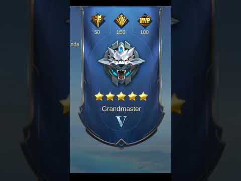 Solo Rank Dari Master Ke Mythic cuma 50 Match.Cek full videonya di Channel ku 😆 #mobilelegends