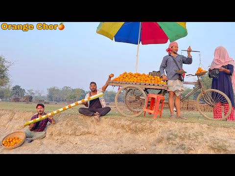 ORANGE CHOR || New Funny Comedy Video || Bindas Fun Nonstop